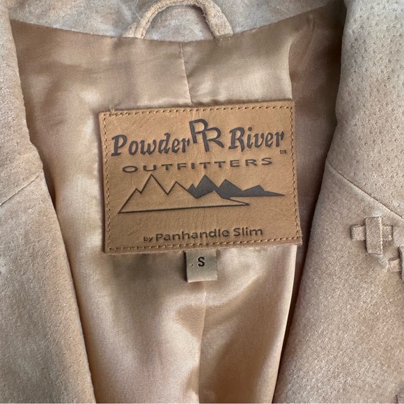 Panhandle Slim Vintage 100% Leather Western Fringe Jacket - Picture 7 of 9